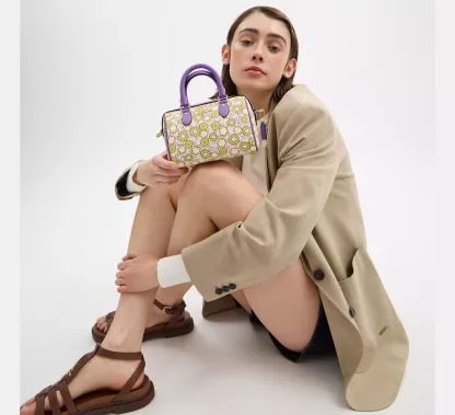 Mini Rowan Crossbody Bag With Floral Print