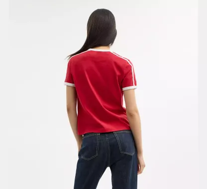 Cothtach X Peanuts Ringer T Shirt In Organic Cotton