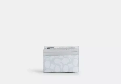 Card Holder Wallet In Sketch Signature Canvas