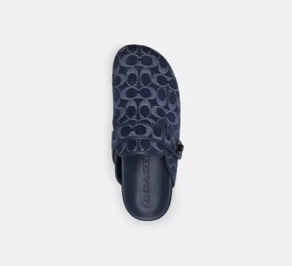 Blake Clog In Signature Denim