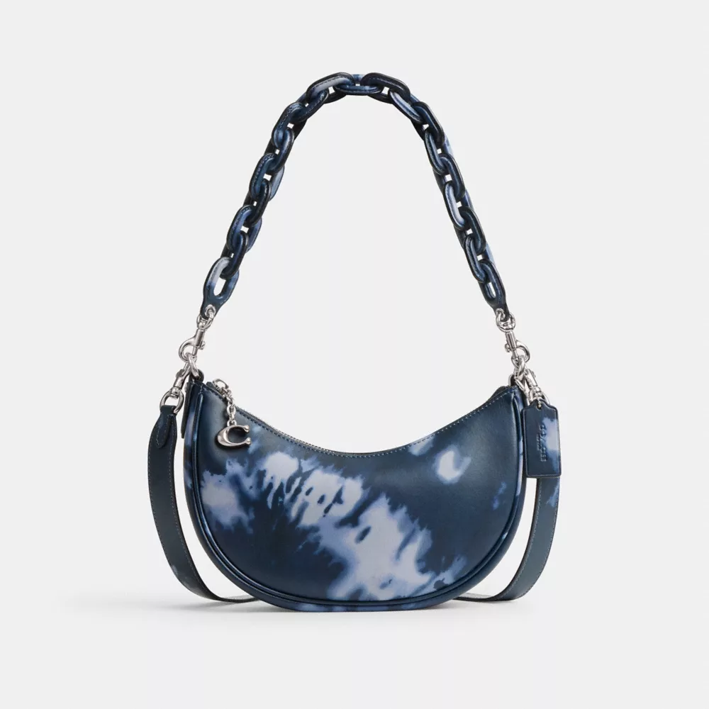 Mira Shoulder Bag With Tie Dye Print