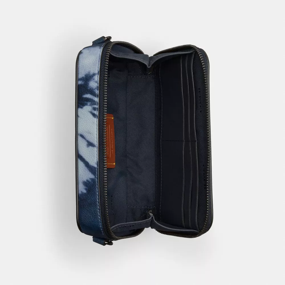 Charter Slim Crossbody With Tie Dye Print