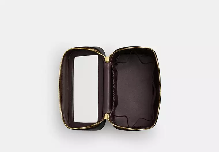 Cosmetic Case In Signature Canvas