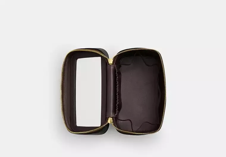 Cosmetic Case In Signature Canvas