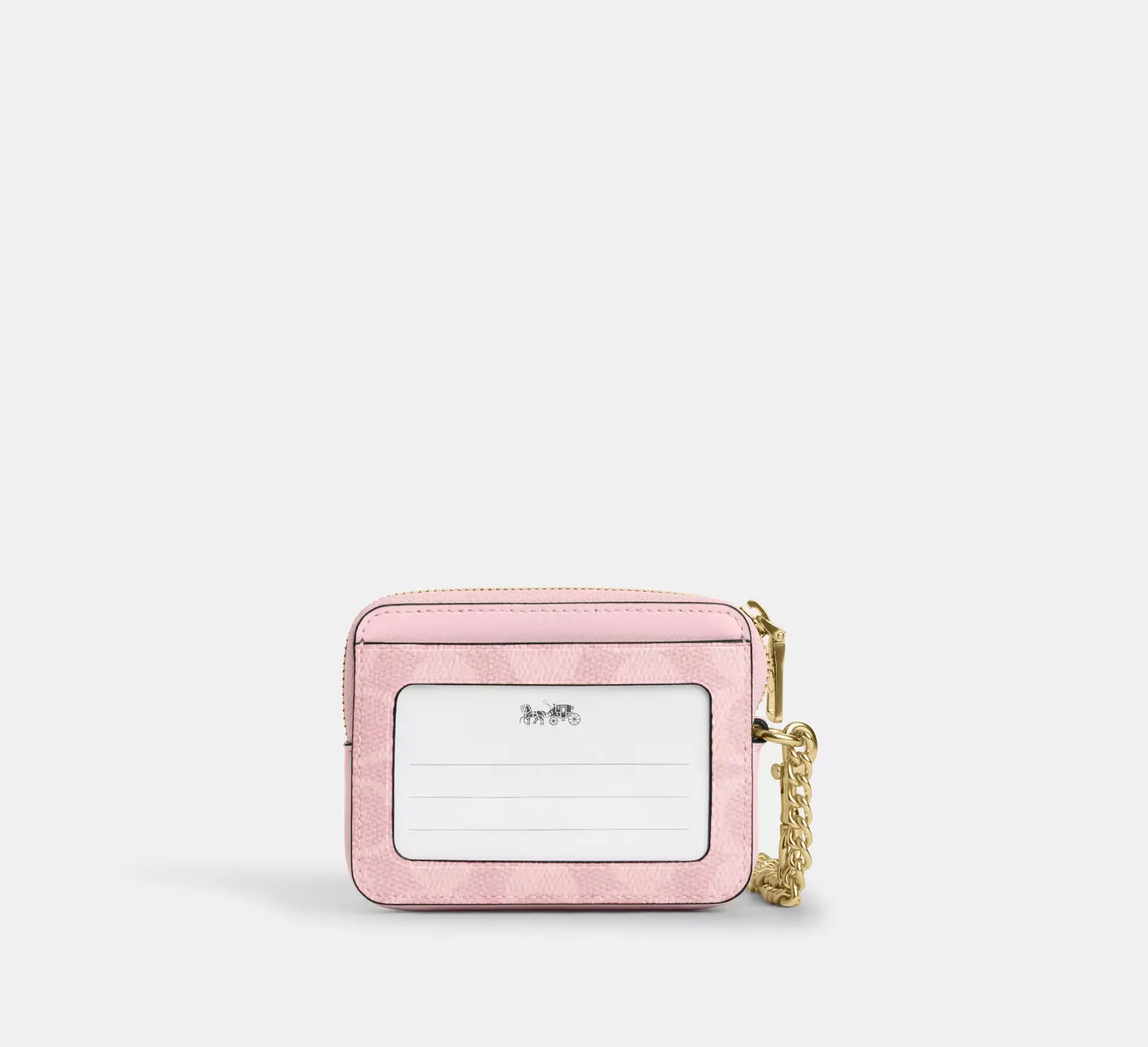 Zip Card Case In Signature Canvas