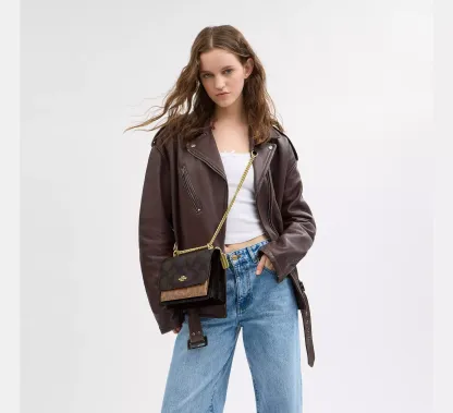 Klare Crossbody Bag In Signature Canvas