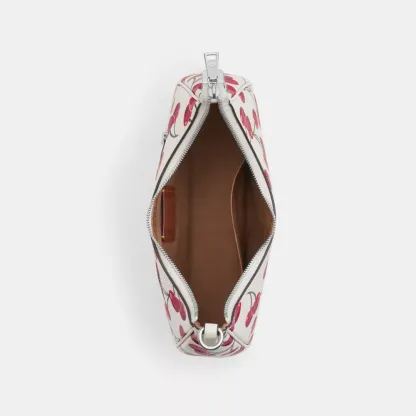 Teri Hobo Bag With Cherry Print