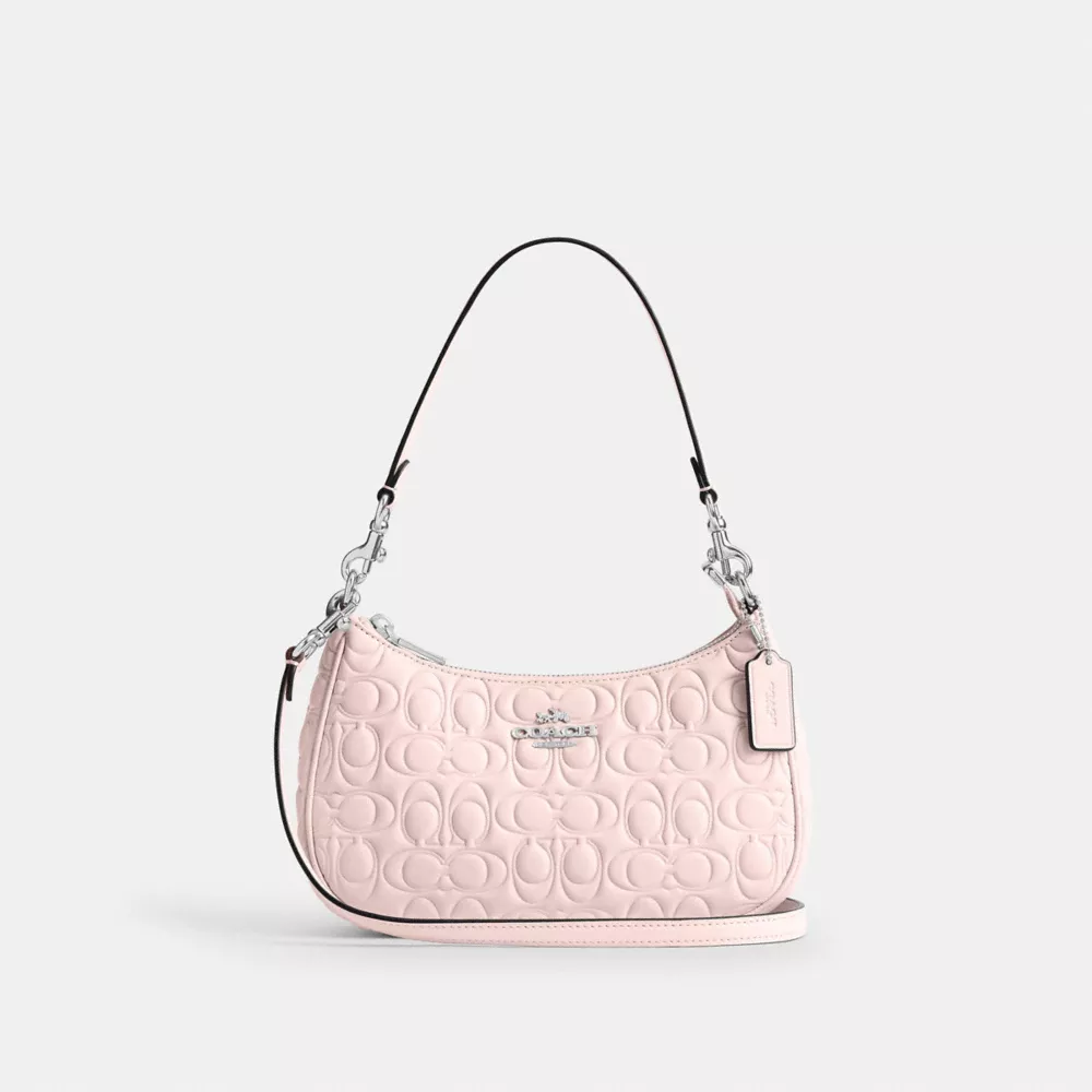 Teri Shoulder Bag In Signature Leather