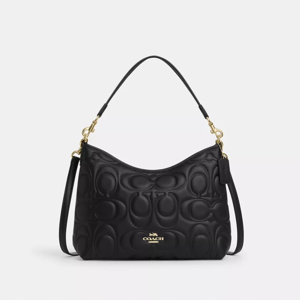 Laurel Shoulder Bag In Signature Leather