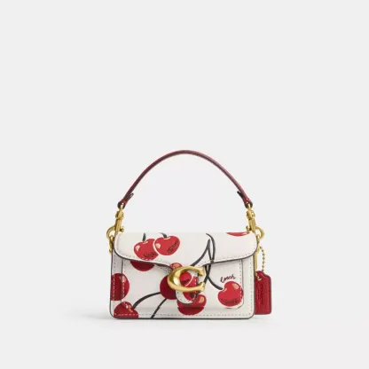 Tabby Bag 12 With Cherry Print