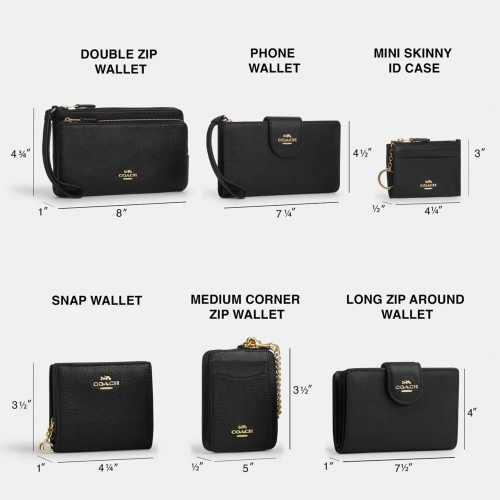 Cothtach X Observed By Us Zip Card Case In Signature Canvas