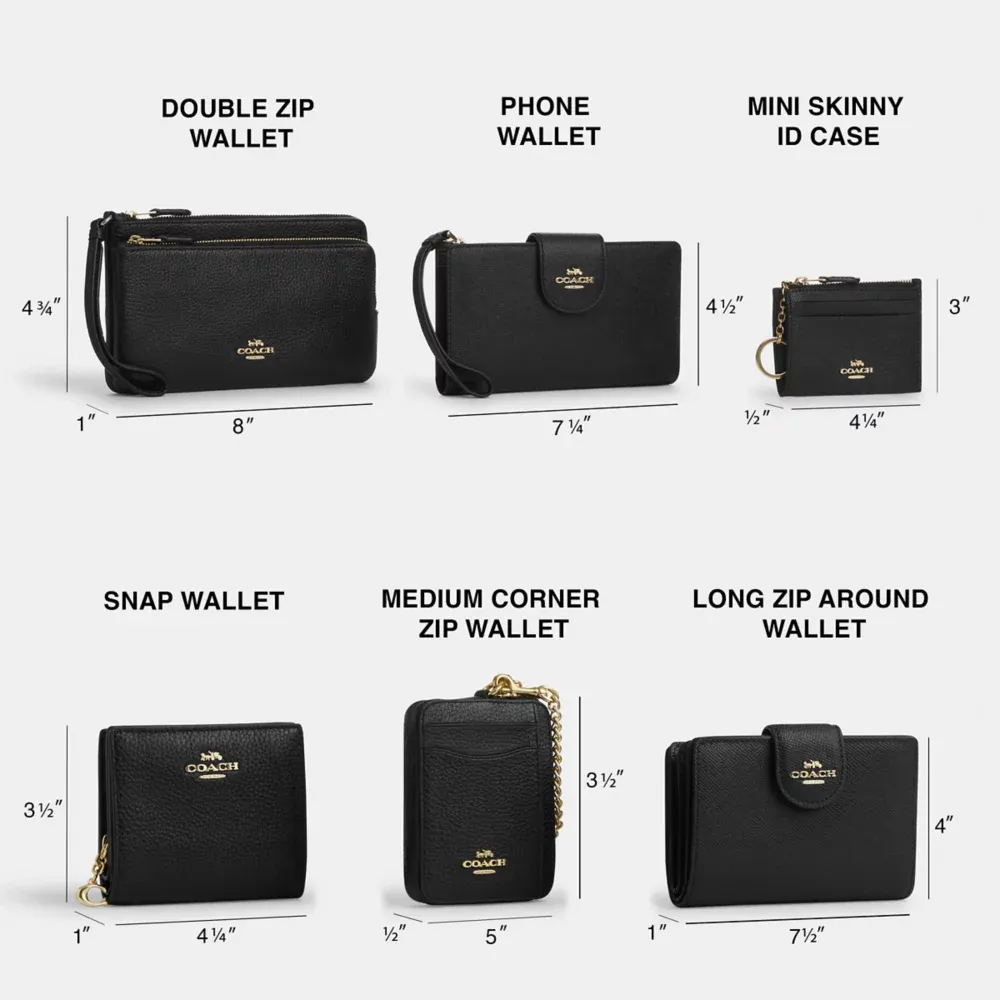 Cothtach X Observed By Us Zip Card Case In Signature Canvas