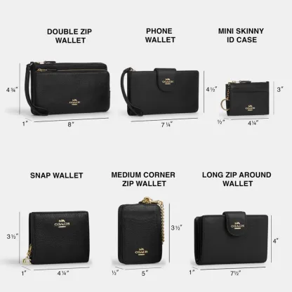 Cothtach X Observed By Us Zip Card Case In Signature Canvas