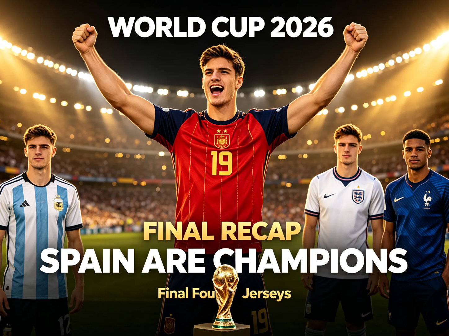 World Cup 2026: Spain’s Triumph & The Best Kits That Stole The Show-PitchVibe Kits