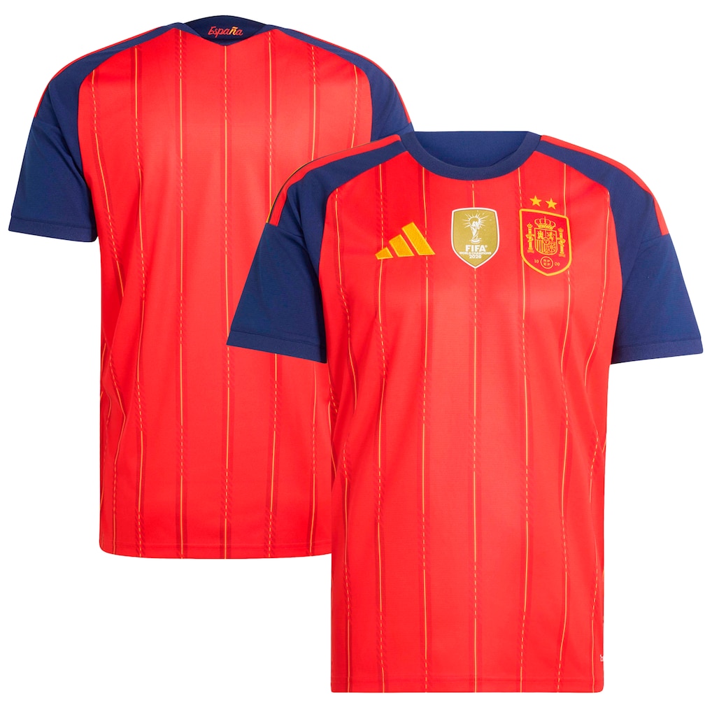 Spain National Team adidas 2026 World Cup Champions Replica Jersey