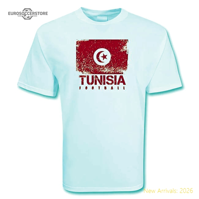 Tunisia Football T-shirt-PitchVibe Kits