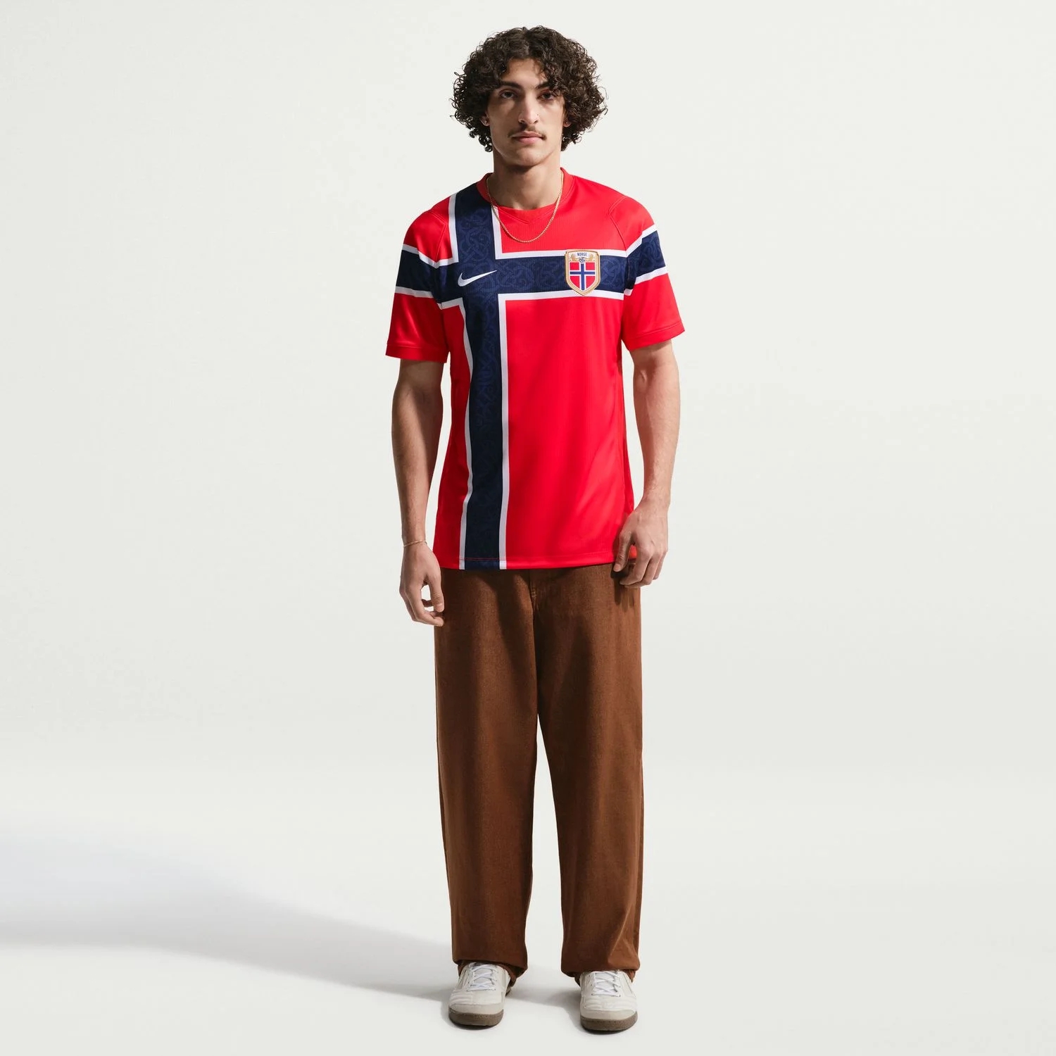 Norway 2026 Home Jersey - Men's Nike Norge Valor Kit