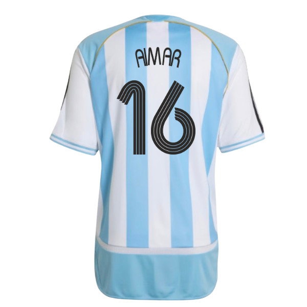 2006 Argentina Reissue Home Shirt (Aimar 16)