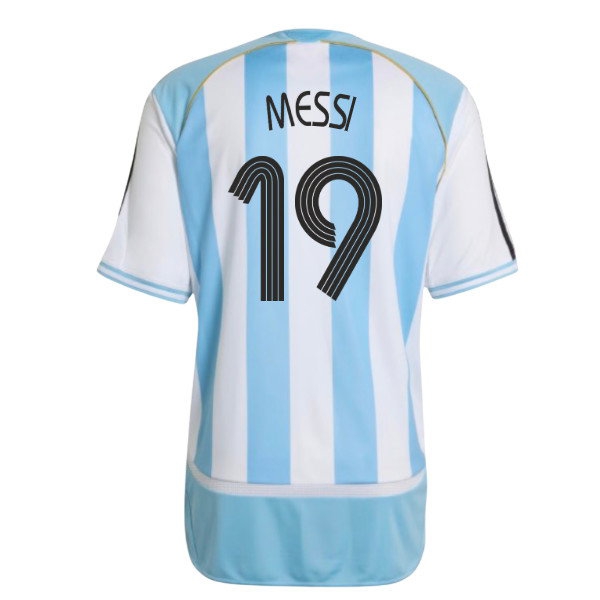 2006 Argentina Reissue Home Shirt (Messi 19)