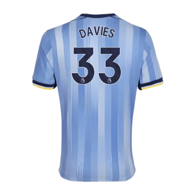 2024-2025 Tottenham Hotspur Away Shirt (Davies 33)