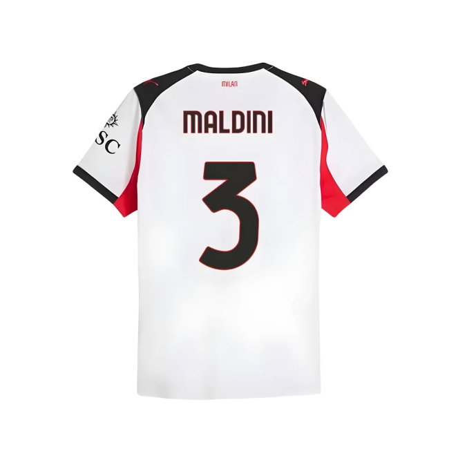 2025-2026 AC Milan match-style Away Shirt (Maldini 3)