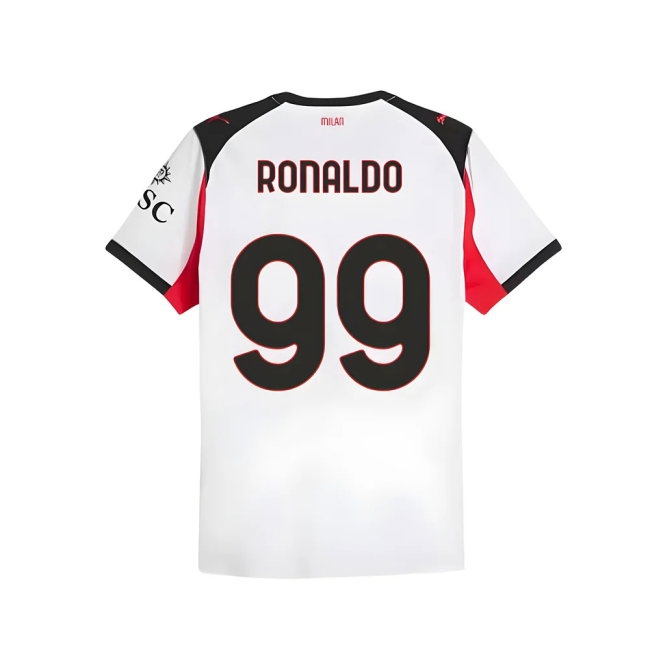 2025-2026 AC Milan match-style Away Shirt (Ronaldo 99)