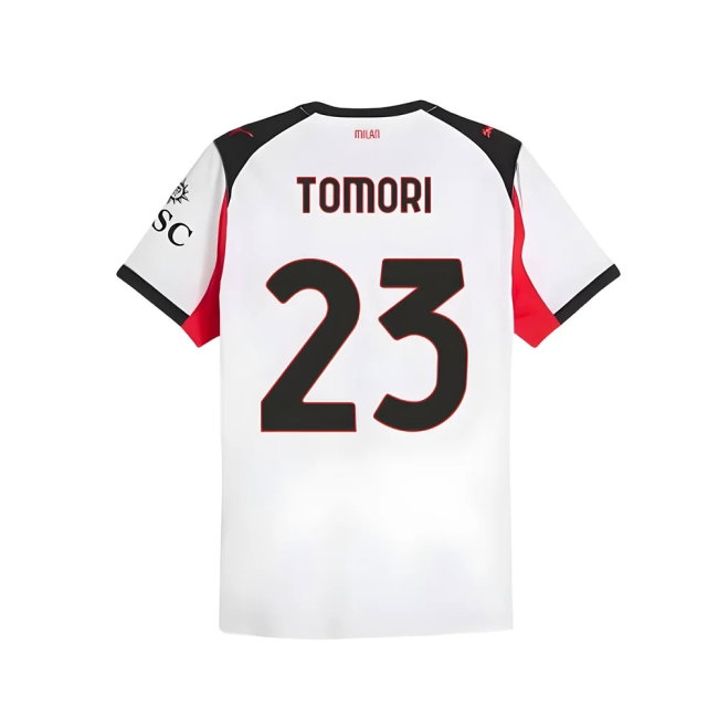 2025-2026 AC Milan match-style Away Shirt (Tomori 23)