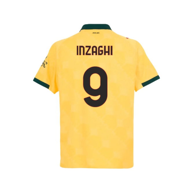 2025-2026 AC Milan match-style Third Shirt (Inzaghi 9)