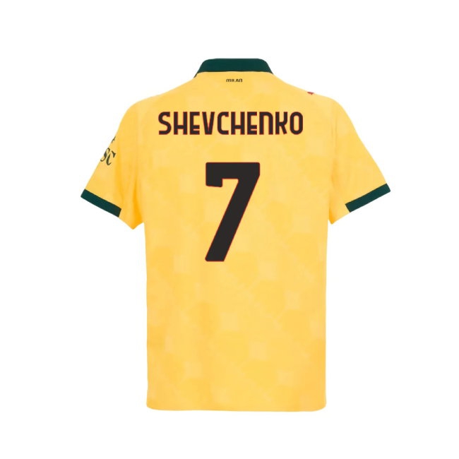 2025-2026 AC Milan match-style Third Shirt (Shevchenko 7)