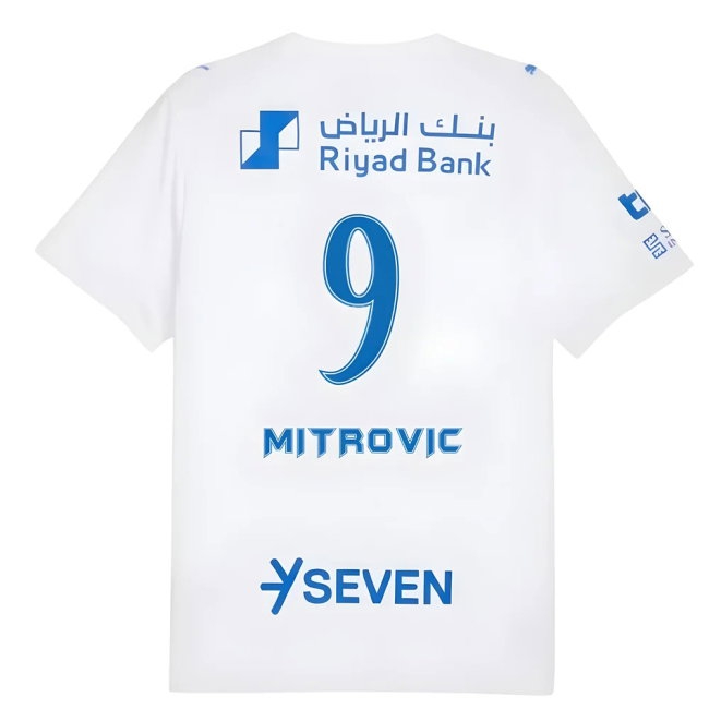 2025-2026 Al Hilal Away Shirt (Mitrovic 9)