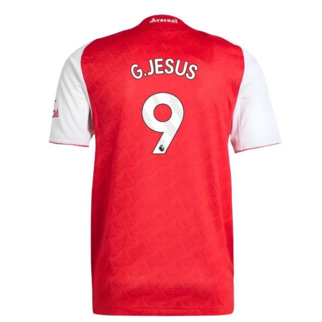 2025-2026 Arsenal match-style Home Shirt (G.Jesus 9)