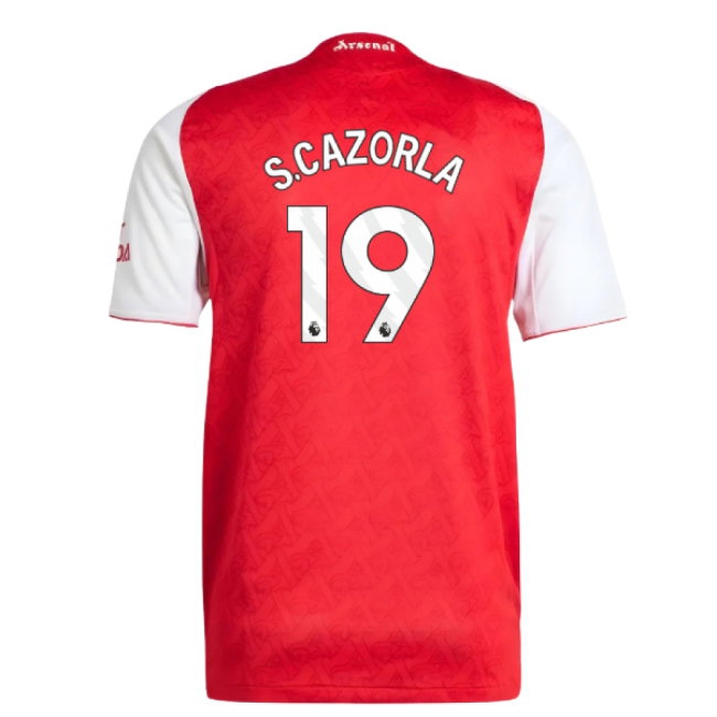 2025-2026 Arsenal match-style Home Shirt (S.Cazorla 19)