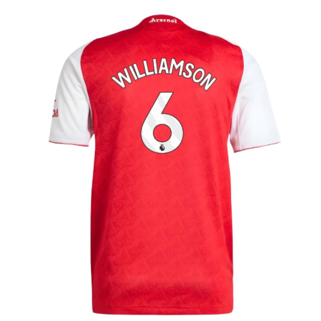 2025-2026 Arsenal match-style Home Shirt (Williamson 6)