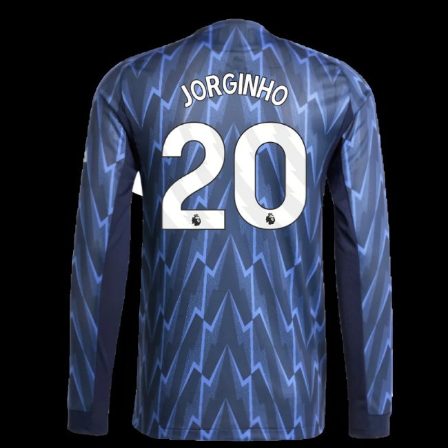 2025-2026 Arsenal match-style Long Sleeve Away Shirt (Jorginho 20)
