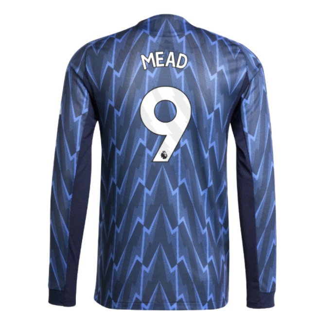 2025-2026 Arsenal match-style Long Sleeve Away Shirt (Mead 9)