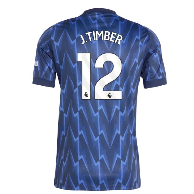 2025-2026 Arsenal Away Shirt (J.Timber 12)
