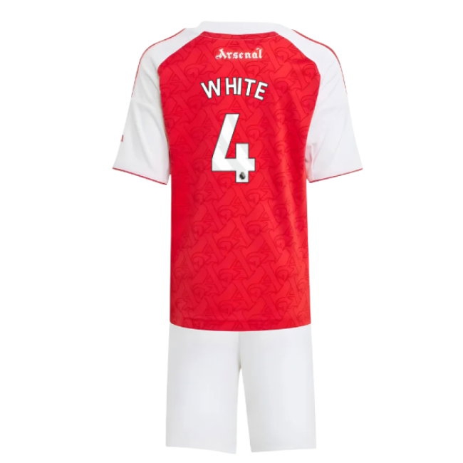 2025-2026 Arsenal Home Mini Kit (White 4)