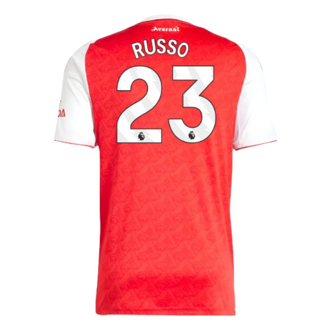 2025-2026 Arsenal Home Shirt (Russo 23)