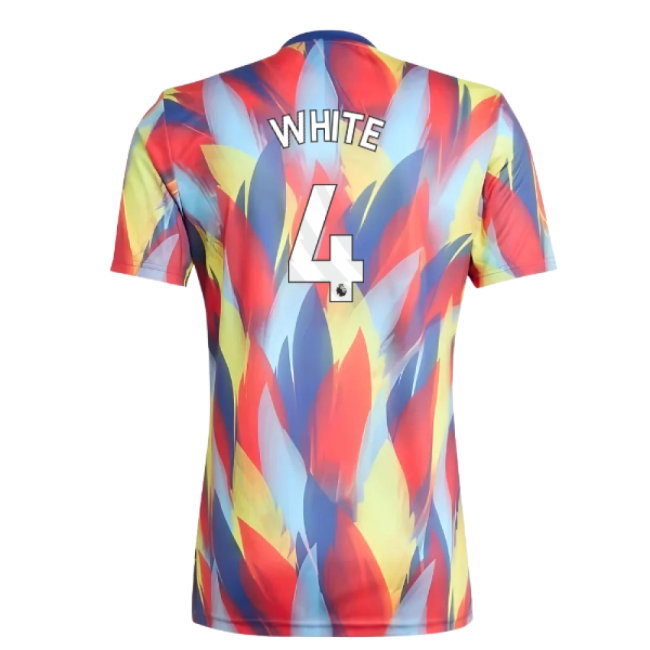 2025-2026 Arsenal Pre-Match Shirt (Victory Blue) (White 4)