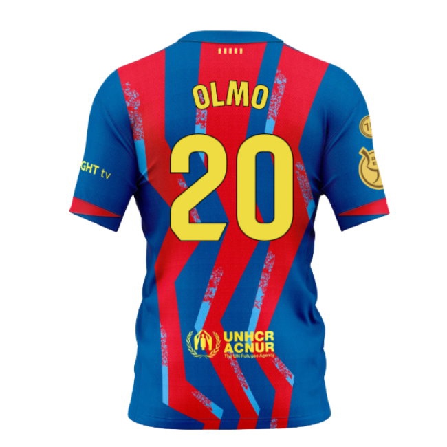 2025-2026 Barcelona Fourth Special Edition Shirt (Olmo 20)