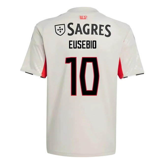 2025-2026 Benfica Away Shirt (Kids) (Eusebio 10)
