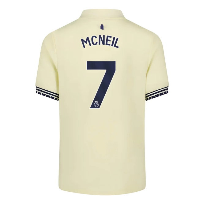 2025-2026 Everton Away Shirt - Kids (McNeil 7)