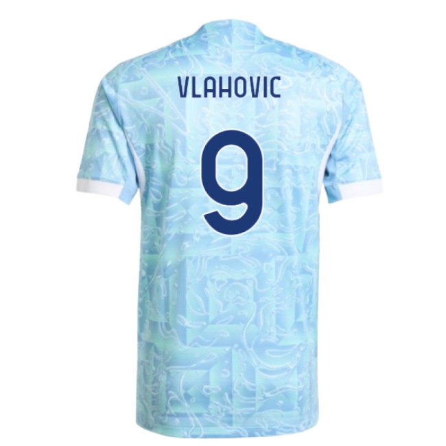 2025-2026 Juventus match-style Away Shirt (Vlahovic 9)
