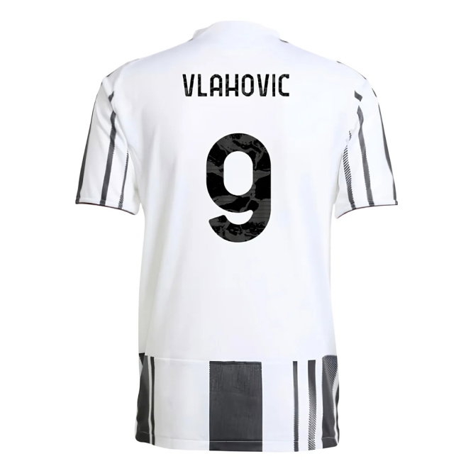 2025-2026 Juventus match-style Home Shirt (Vlahovic 9)