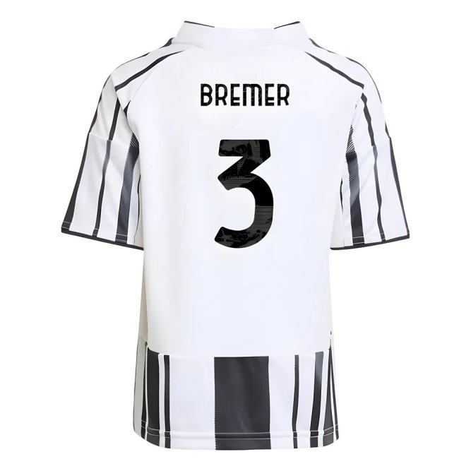 2025-2026 Juventus Home Mini Kit (Bremer 3)