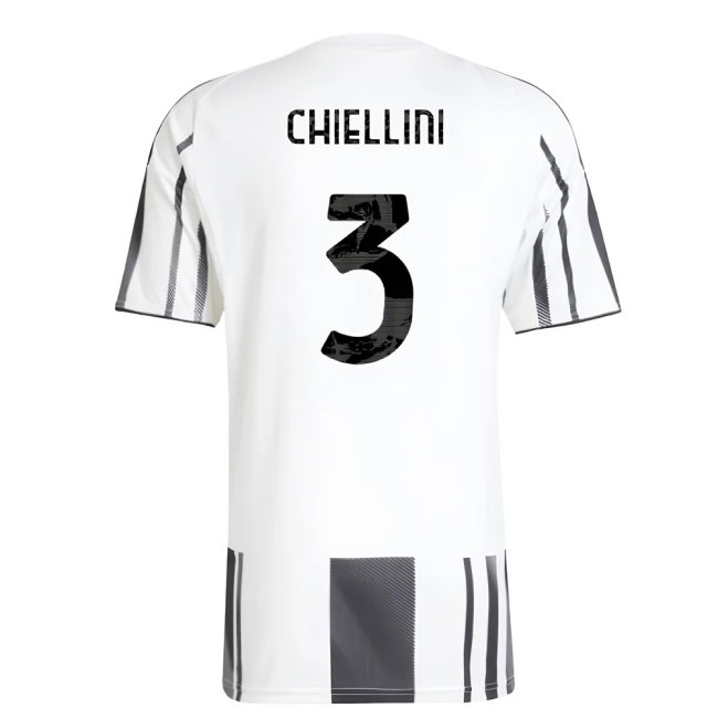 2025-2026 Juventus Home Shirt (Chiellini 3)