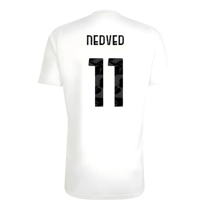 2025-2026 Juventus Training Shirt (White) (Nedved 11)