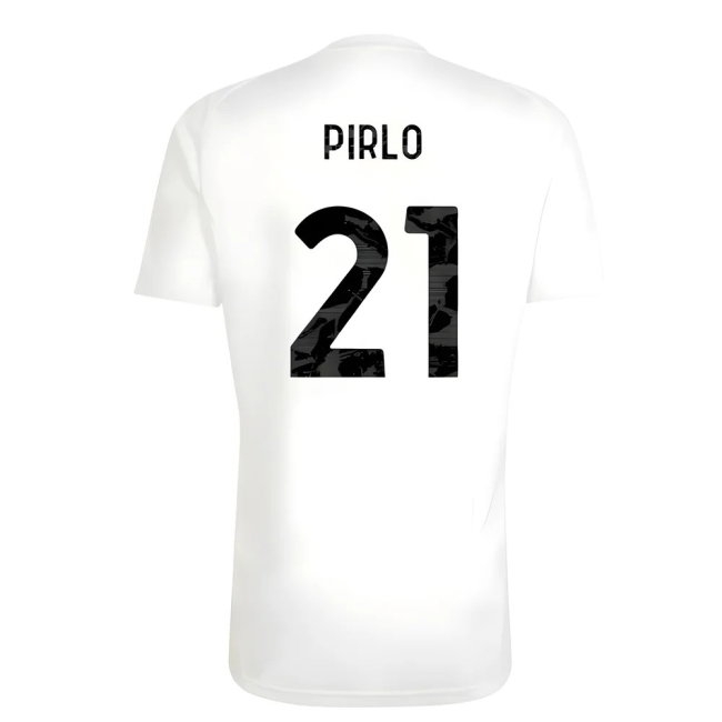 2025-2026 Juventus Training Shirt (White) (Pirlo 21)