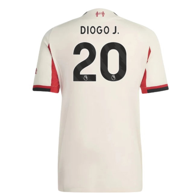 2025-2026 Liverpool match-style Away Shirt (Diogo J. 20)