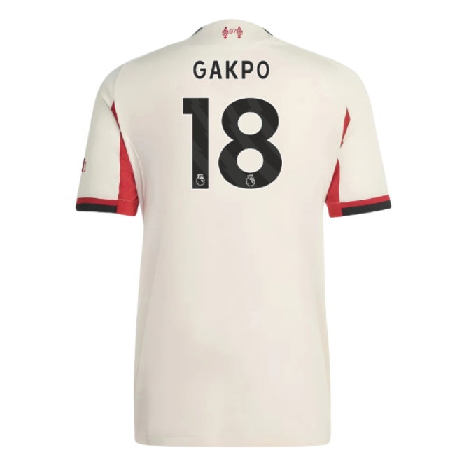 2025-2026 Liverpool match-style Away Shirt (Gakpo 18)